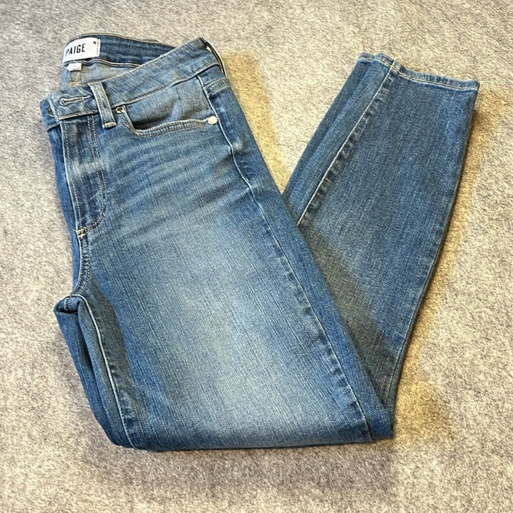 PAIGE Hoxton  Crop in Madera, Size 25.